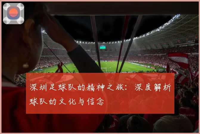 深圳足球队的精神之旅：深度解析球队的文化与信念