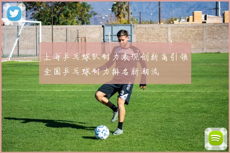 上海乒乓球队耐力表现创新高引领全国乒乓球耐力排名新潮流