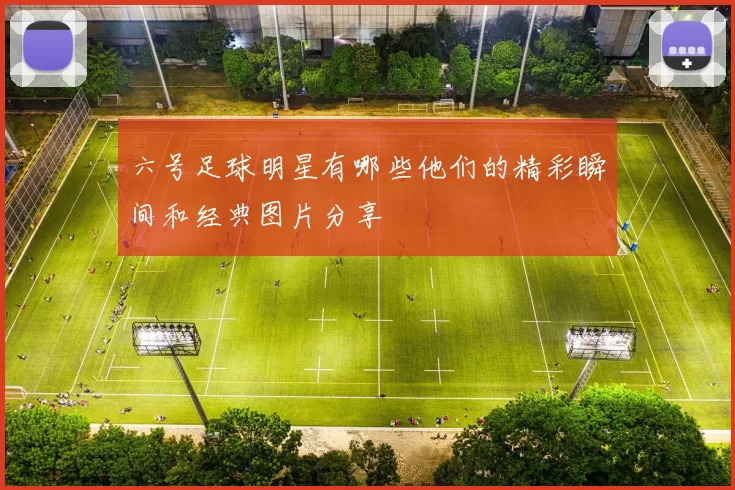 六号足球明星有哪些他们的精彩瞬间和经典图片分享